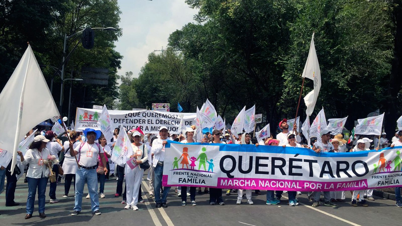Marcha por la familia